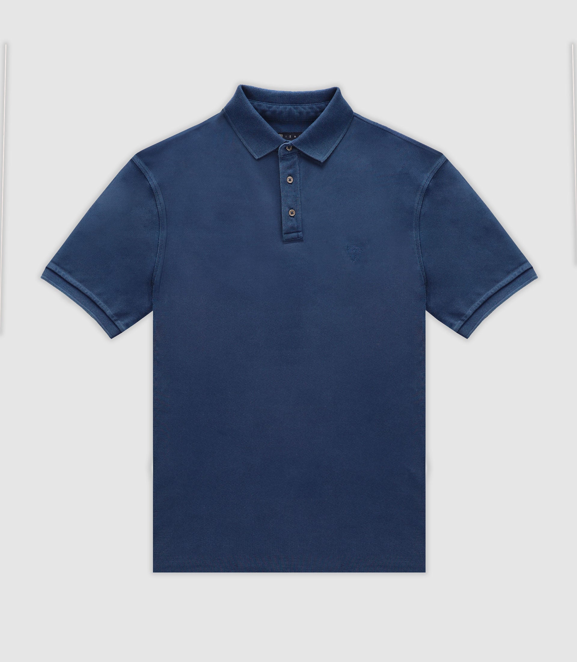 Polo mc pique lave INDIGO