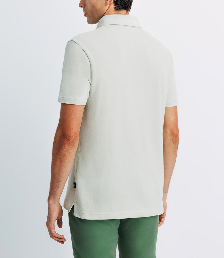 Polo shirt pique basic LIGHT-GREEN