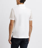 Polo shirt shoulder cut BEIGE