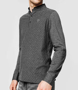 Polo col mao anthracite