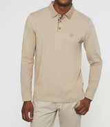 Long sleeve polo shirt putty NARA