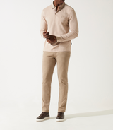 Beige Polo Long sleeves Beige GARA Swedish Color