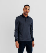 Navy Mesh Polo