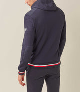 Sweat pull zippé marine - IZAC