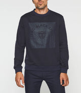 Sweat casual marine "Swdenzel" - IZAC