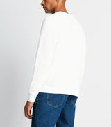 Sweatshirt with white flags