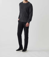 Siricio" round neck sweater anthracite