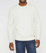 Round neck sweater ecru BASILIO