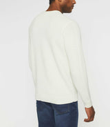 Round neck sweater ecru BASILIO