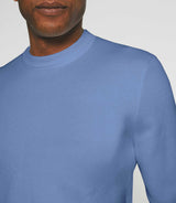 Sky blue round neck sweater BRICE