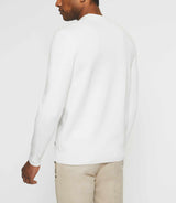 Ecru round neck sweater BRICE