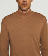 Pull col montant camel BYRON - IZAC