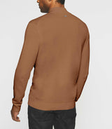 Pull col montant camel BYRON - IZAC