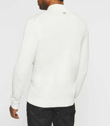 Ecru high neck sweater BYRON