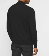 Black high neck sweater BYRON