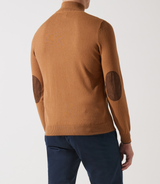 Pull col zippé camionneur camel - IZAC