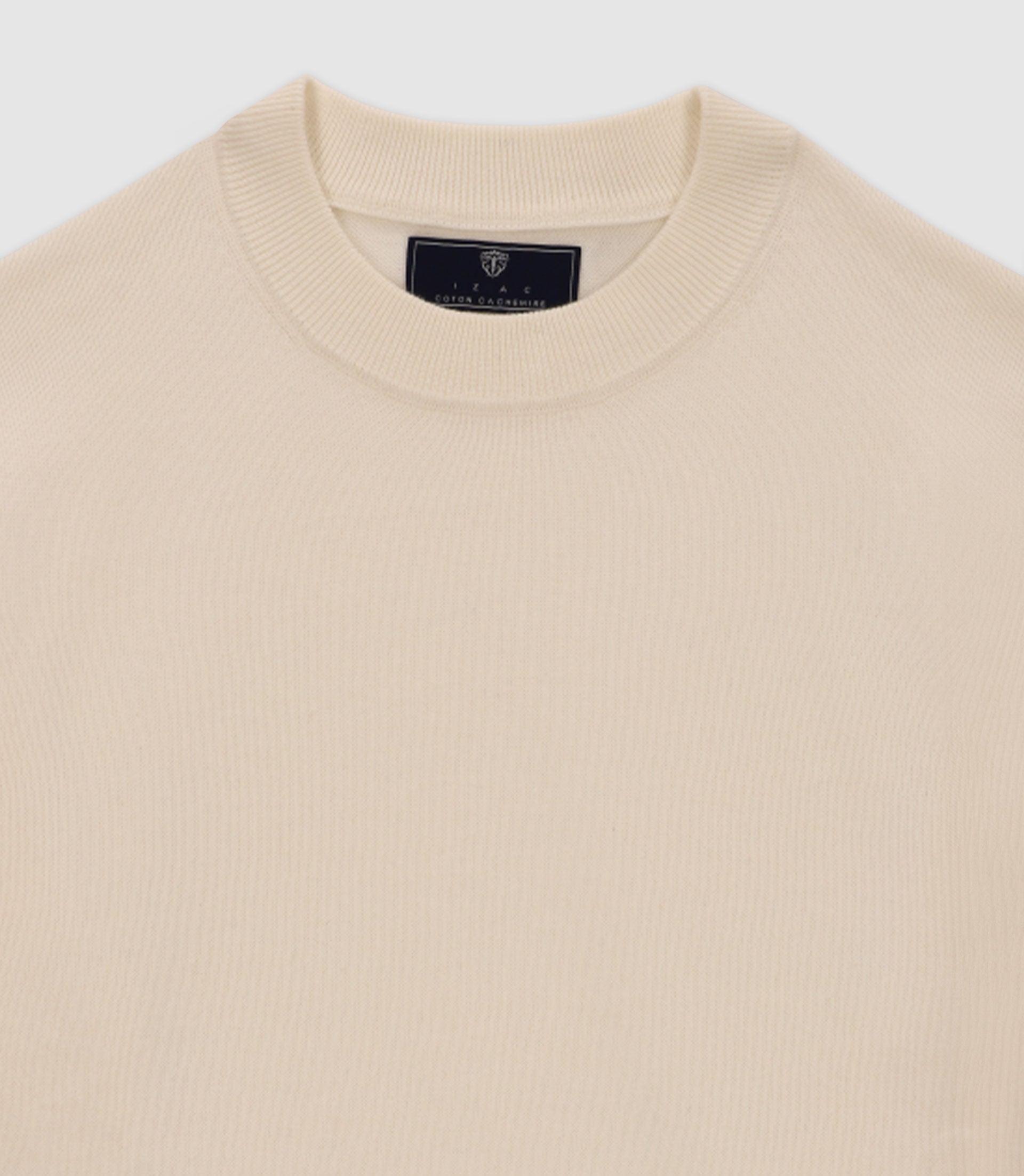 Round-neck sweater ECRU