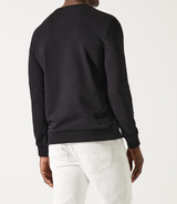 Black fantasy round neck sweatshirt