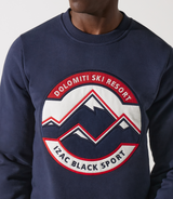 Sweat col rond fantaisie marine - IZAC