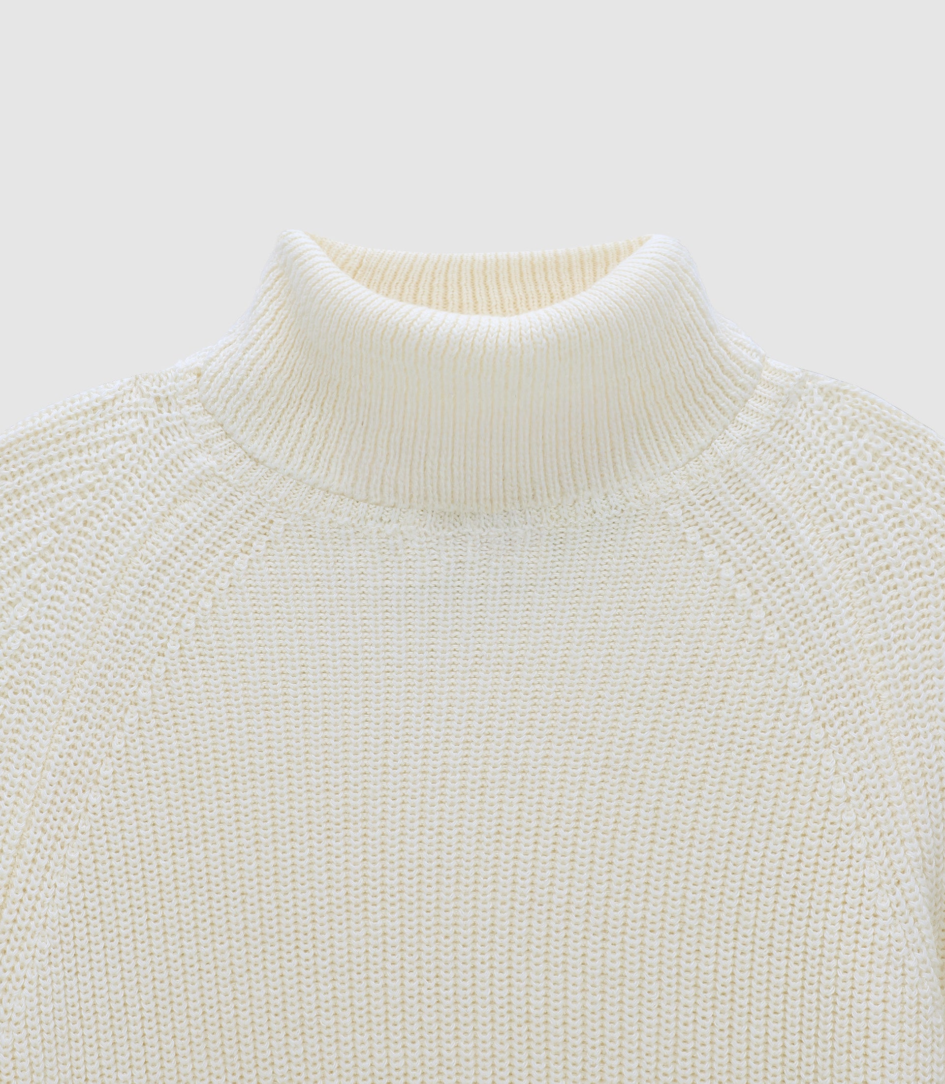 Ecru turtleneck