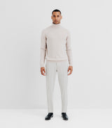 100% Beige Cashmere Therck Pullover