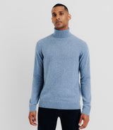 100% Chatter Indigo Rollkragenpullover