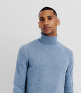 100% Chatter Indigo Rollkragenpullover