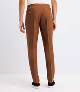 Pantalon ville 100% lin truffe