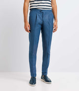 City-Hose BLAU-DENIM