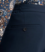 Navy blue armored city pants