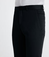 Separable city pants black technical fabric