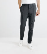 Pantalon ville en maille gris