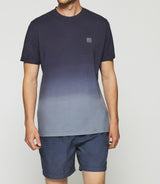 GUYTO navy dip dye short sleeve t-shirt