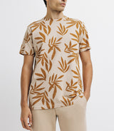 Beige flower t-shirt