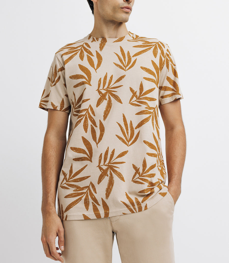 Ts mc floral pattern BEIGE