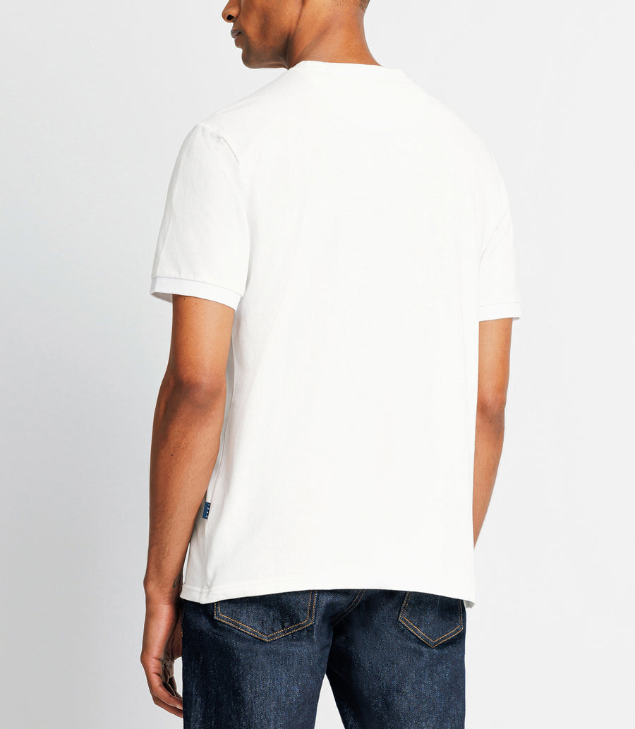 Tee mc zip pocket WHITE