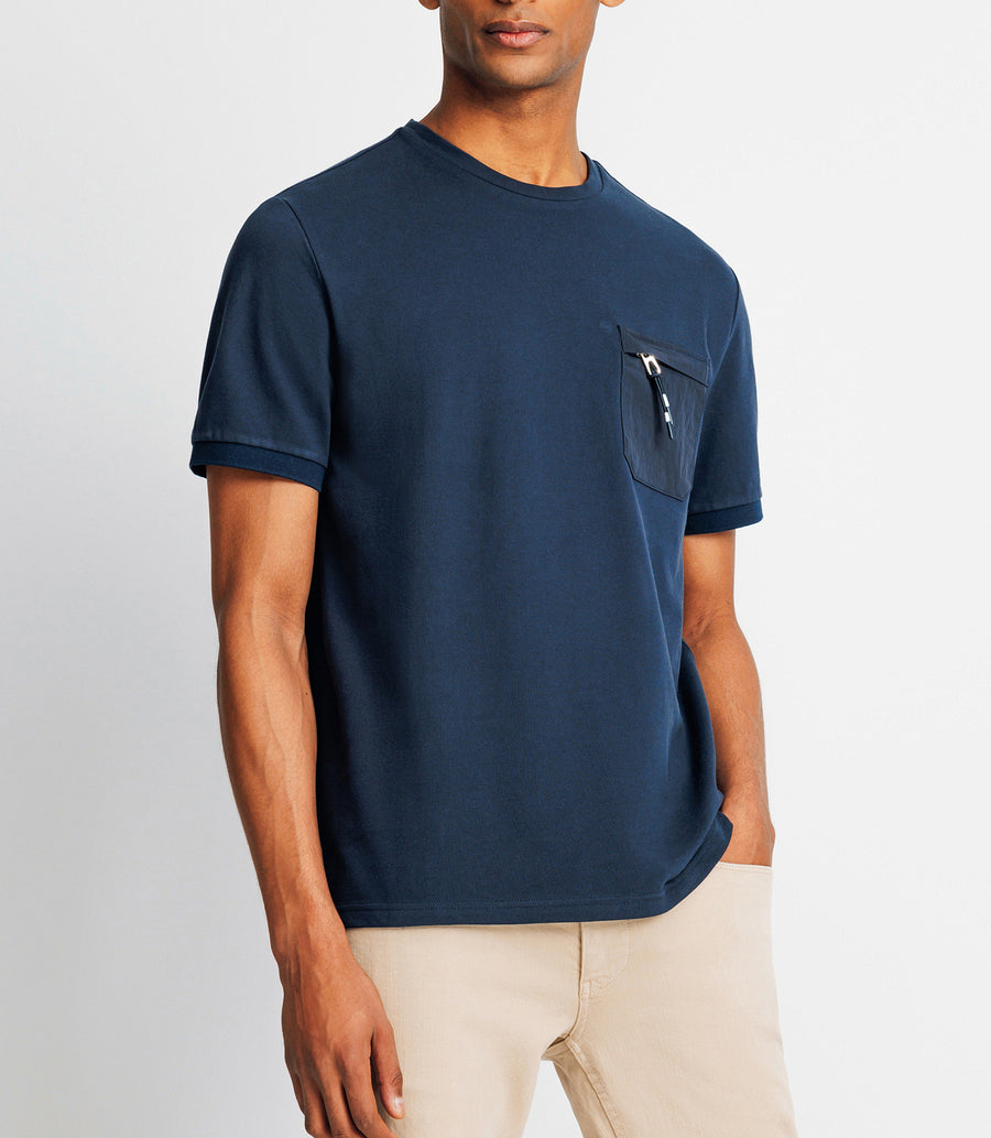 Tee mc zip pocket MARINE