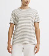 Ecru striped t-shirt