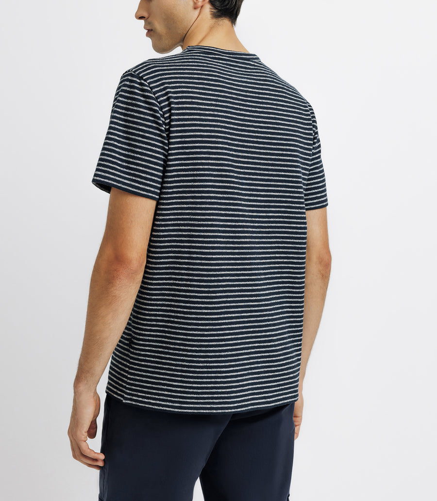 MARINE scoop neck tee