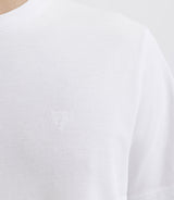 White pique T-shirt