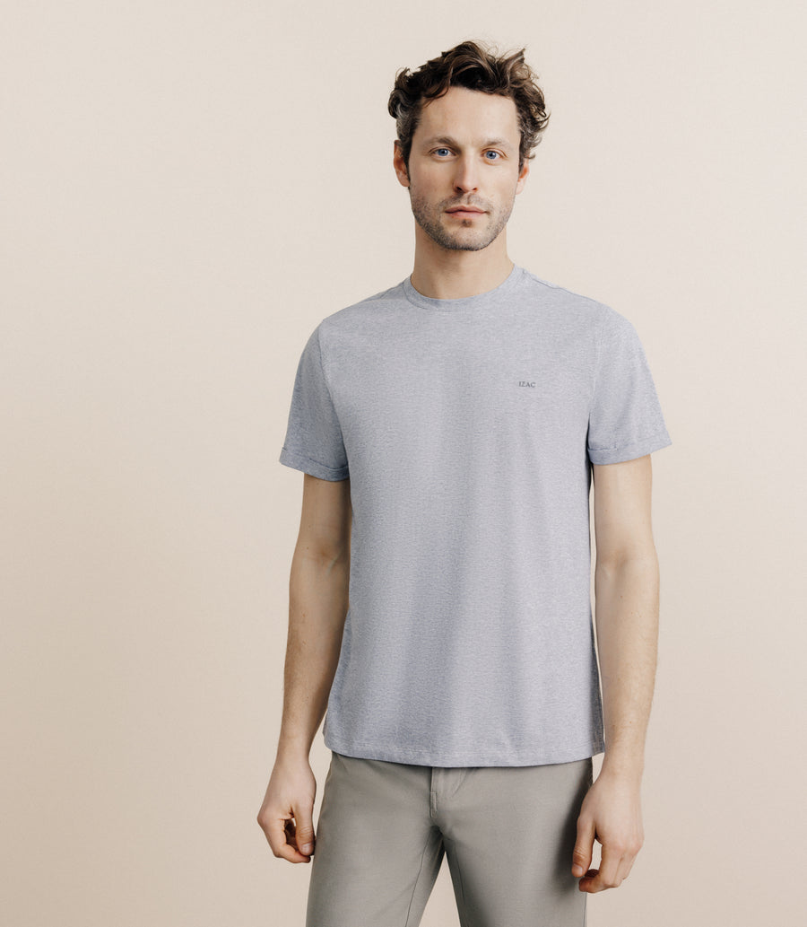 TEE BASIC JERSEY china grey china grey