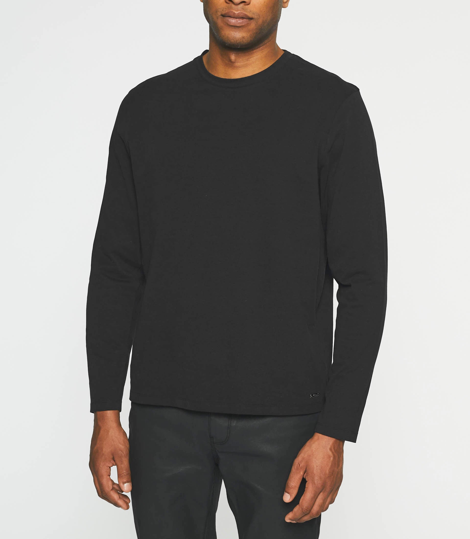 Black long sleeve T-shirt NINO