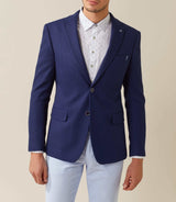 Emirage" blue casual jacket