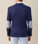 Emirage" blue casual jacket