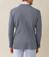 Energy" blue casual jacket