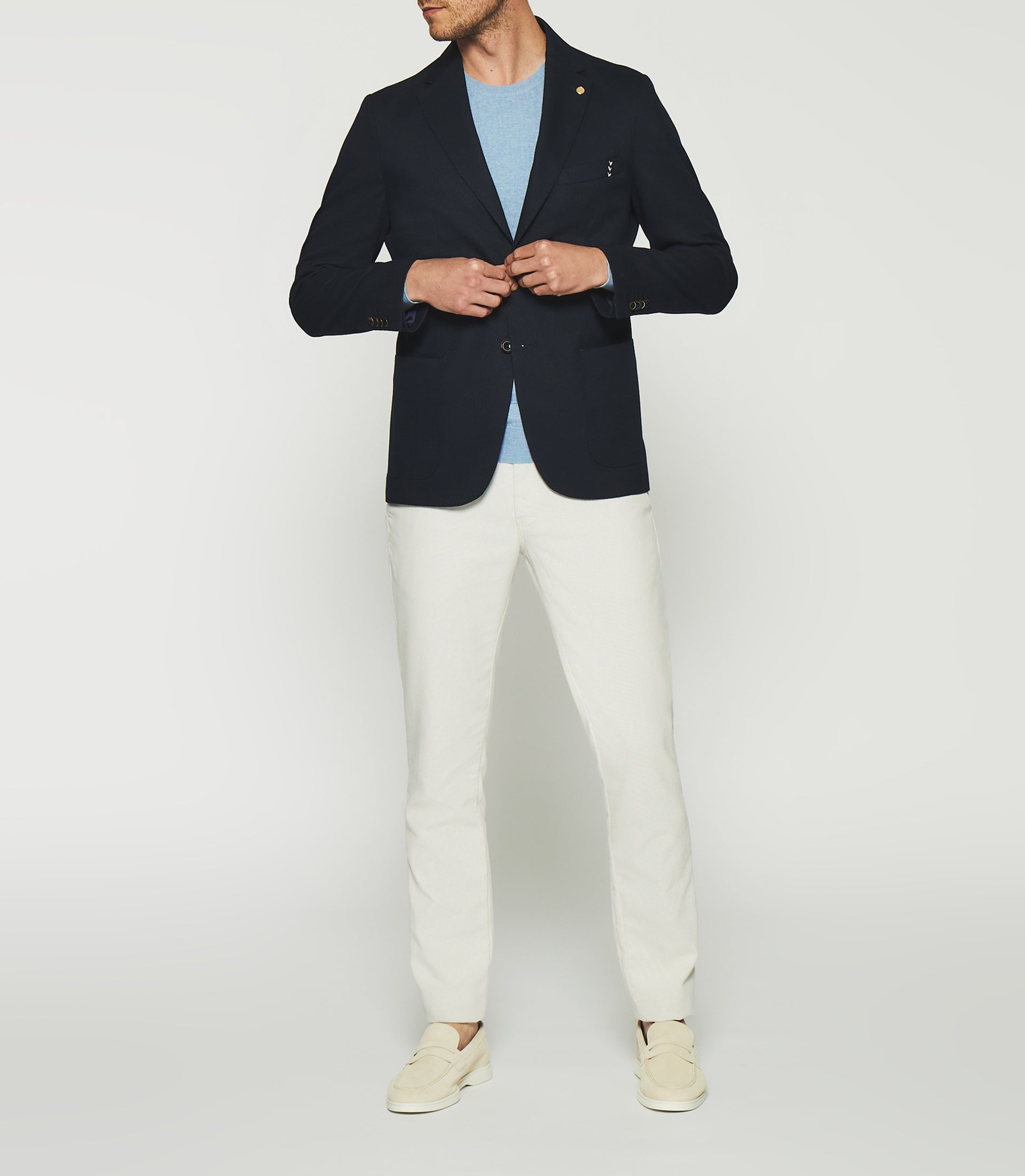 ASTI Navy 2 Button Jacket