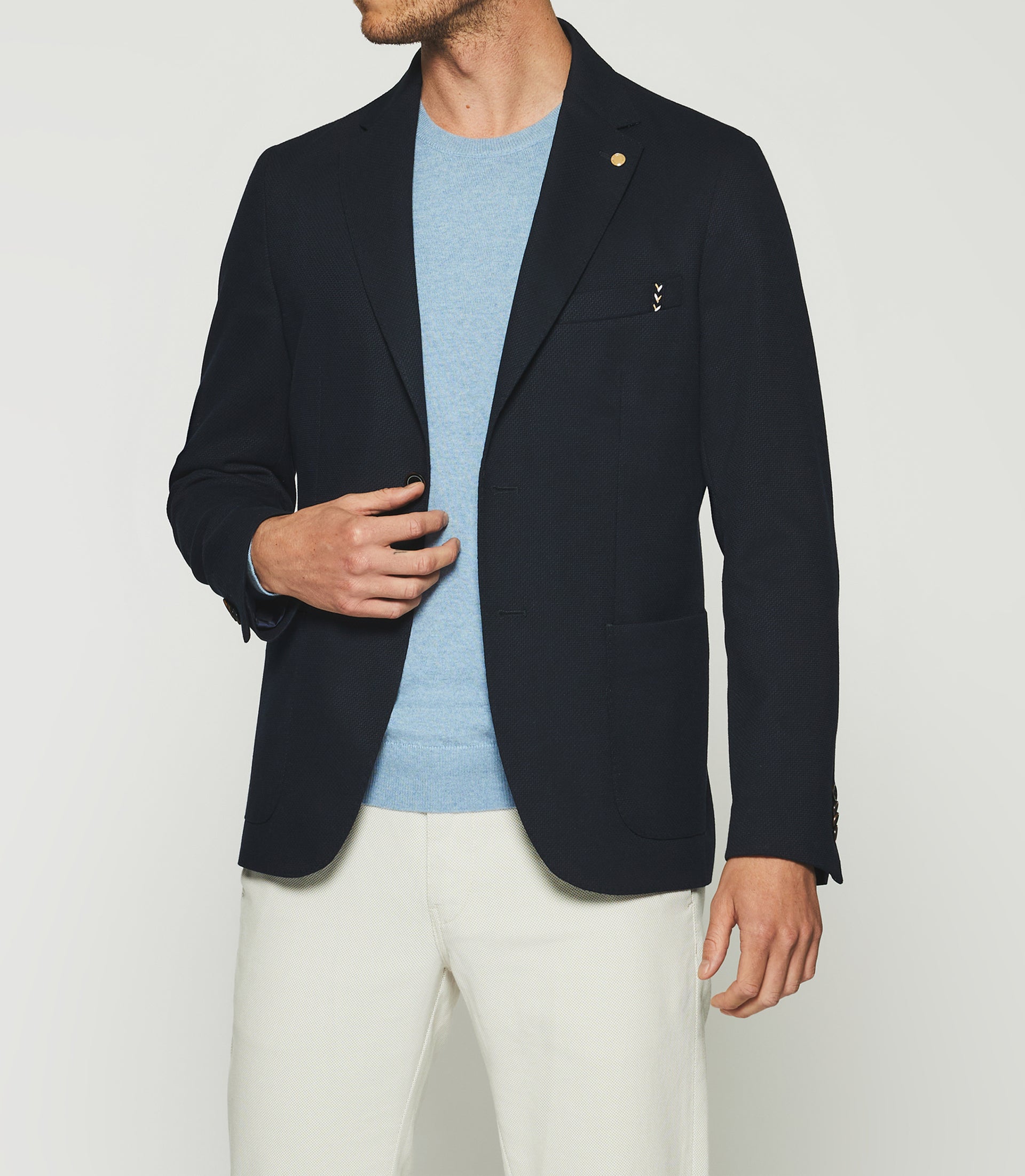 ASTI Navy 2 Button Jacket