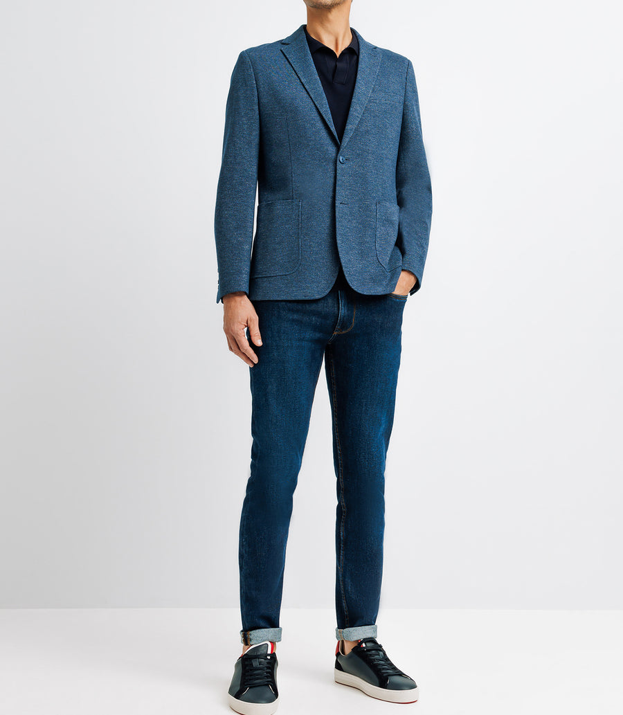 BLEU-INDIGO casual jacket