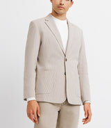 Veste casual seersucker beige - IZAC