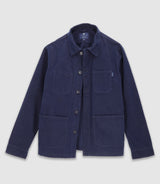 Casual cotton jacket Marine